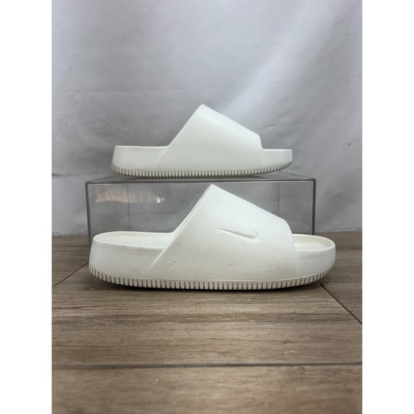 Nike Other - Nike Calm Slide Sail White Men 8 Women 9 Sandals DX4816-100